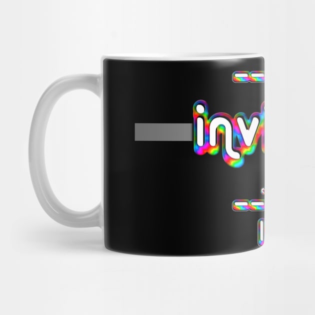 Invisual 1990 ColorGroove Retro-Rainbow-Tube nostalgia (wf) by Blackout Design